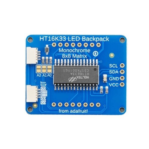 Adafruit 1.2" 8x8 LED Matrix Backpack