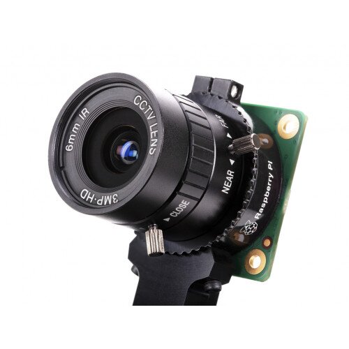 Adafruit 6mm 3MP Wide Angle Lens for Raspberry Pi HQ Camera - 3MP
