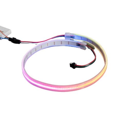 Adafruit NeoPixel 332 LED-Per-Meter Silicone Bead LED Strip - 0.5 Meter