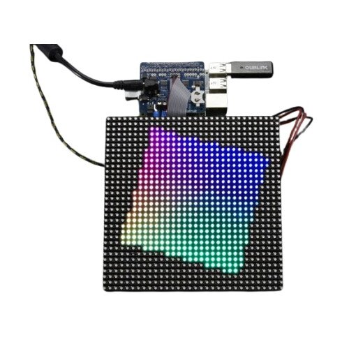 Adafruit RGB Matrix HAT + RTC for Raspberry Pi - Mini Kit