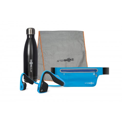 AfterShokz Trekz Titanium Bundle - Ocean (Blue/Black)
