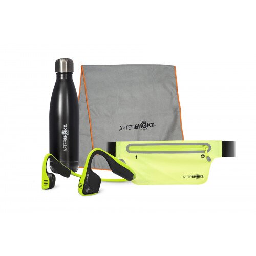 AfterShokz Trekz Titanium Bundle - Ivy (Green/Black)