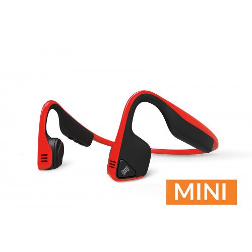AfterShokz Trekz Titanium Mini Wireless Bone Conduction Headphones - Red