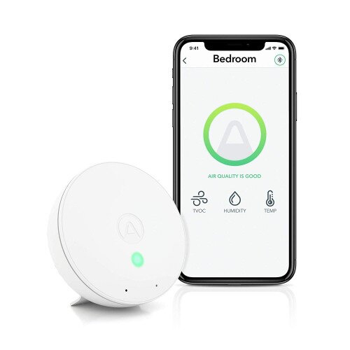 AirThings Wave Mini Indoor Air Quality Monitor