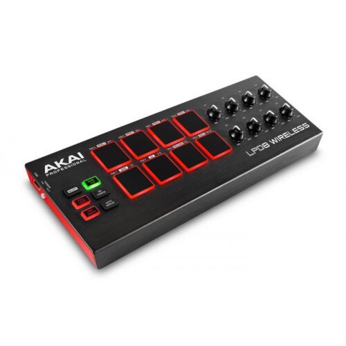 Akai Professional LPD8 Wireless Battery Operated Bluetooth MIDI Pad Controller