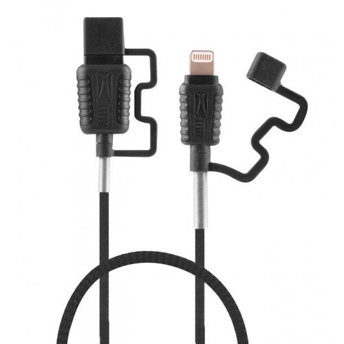 Altec Lansing 6 FT. Braided Rugged Lightning Cable - Black