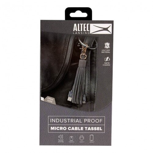 Altec Lansing Industrial Proof Micro Cable Tassel - Grey