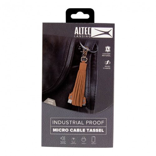Altec Lansing Industrial Proof Micro Cable Tassel - Brown