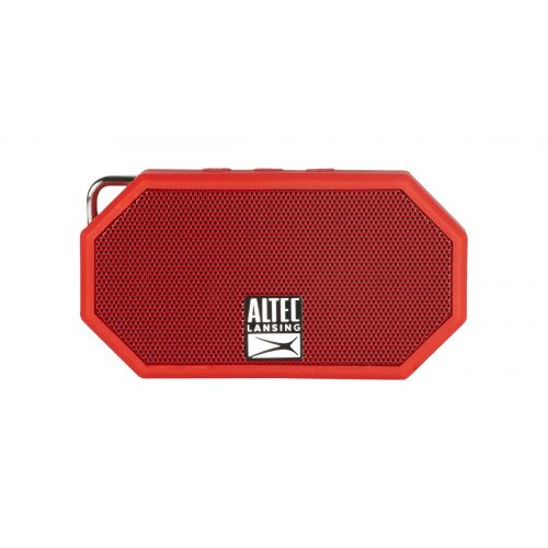 Altec Lansing Mini H2O Portable Bluetooth Speaker - Red