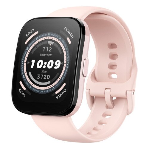 Amazfit Bip 5 Ultra-Big Screen Smartwatch - Pastel Pink