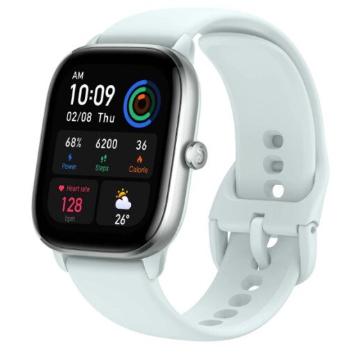 Amazfit GTS 4 Mini Smartwatch - Mint Blue