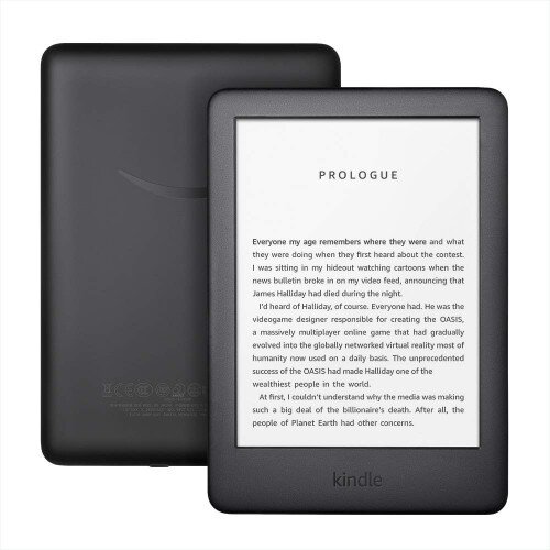 Amazon All-New Kindle 6" Now with a Built-in Front Light - Black - With Special Offers
