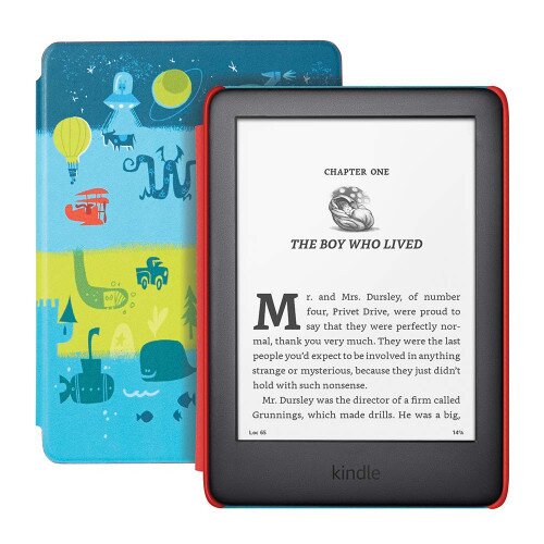 Amazon All-new Kindle 10th Generation Kids Edition Includes Access to Thousands of Books - Space Station Cover