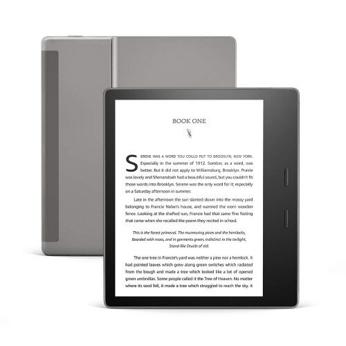 Amazon All-New Kindle Oasis - With Adjustable Warm Light 10th Generation - 2019 - 32GB - Without Special Offer - Graphite