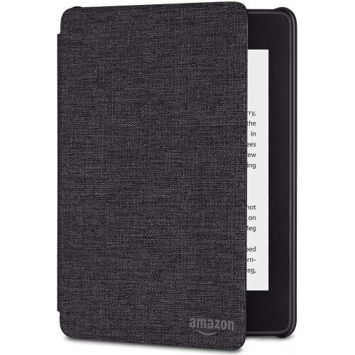 Amazon All-new Kindle Paperwhite Water-Safe Fabric Cover (10th Generation-2018) - Charcoal Black