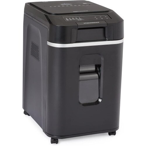 Amazon Basics Cross-Cut Paper And Credit Card Shredder - 200 Sheet - Black
