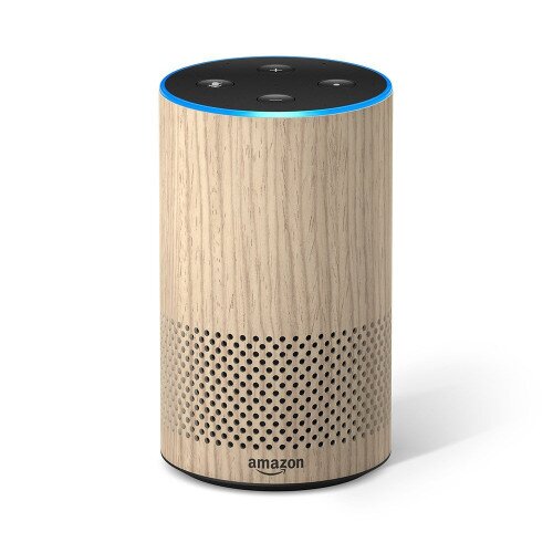 Amazon Echo (2nd Generation) - Oak Finish