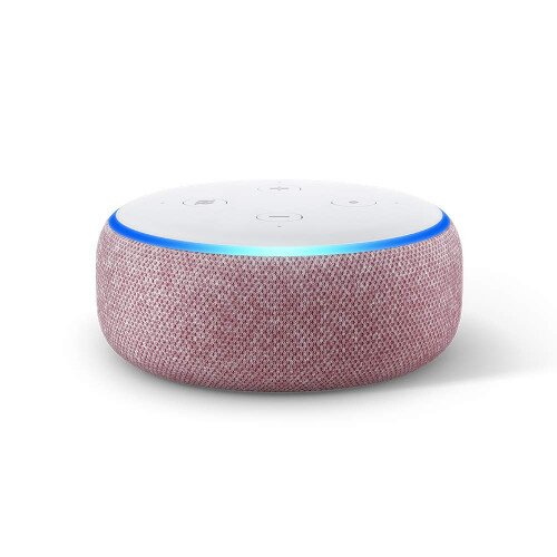 Amazon Echo Dot (3rd Generation) Smart Speaker with Alexa - Plum