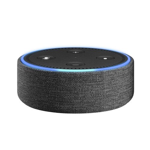 Amazon Echo Dot Case - Charcoal Fabric