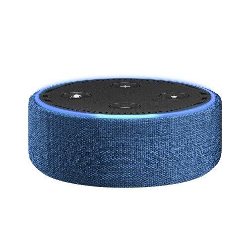 Amazon Echo Dot Case - Indigo Fabric