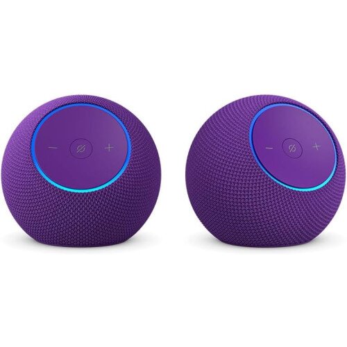 Amazon Echo Dot Max Alexa Speaker - 2-Pack - Amethyst