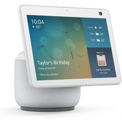 Amazon Echo Show 10 (3rd Gen) HD Smart Display with Motion and Alexa - Glacier White
