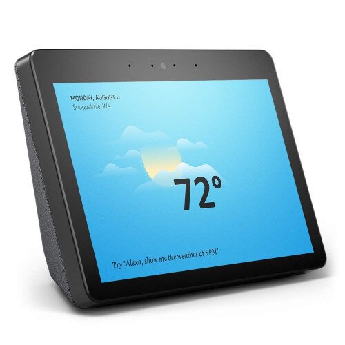Amazon Echo Show (2nd Gen) - Premium Sound and a Vibrant 10.1” HD Screen - Charcoal