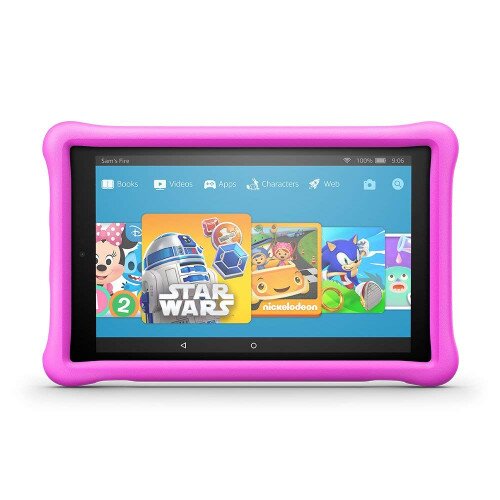 Amazon Fire HD 10 Kids Edition Tablet 10.1" 1080p Full HD Display 32 GB Kid-Proof Case - Pink