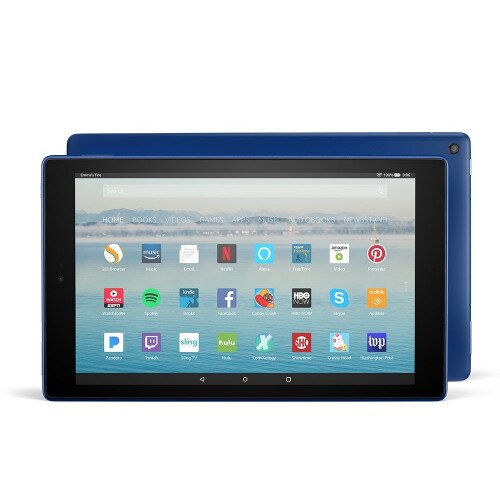 Amazon Fire HD 10 Tablet with Alexa Hands-Free10.1" 1080p Full HD Display - Marine Blue - 32GB