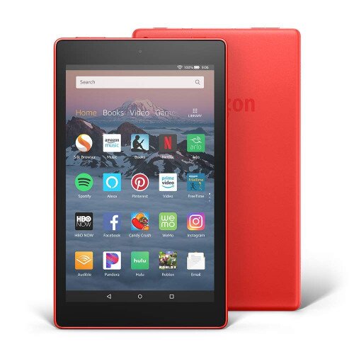 Amazon Fire HD 8 Tablet (8" HD Display - 8th Gen) - 16GB - Punch Red - With Special Offers