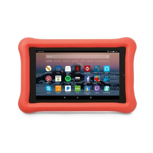 Amazon Kid-Proof Case for Amazon Fire 7 Tablet - 7th Generation - Punch Red