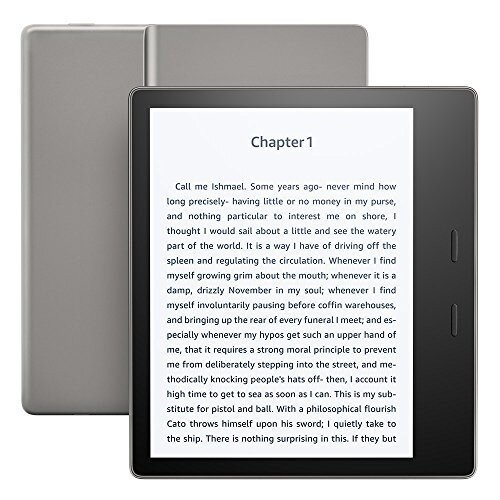 Amazon Kindle Oasis E-Reader 7" High-Resolution Display (300 ppi), Waterproof, Built-In Audible, Wi-Fi