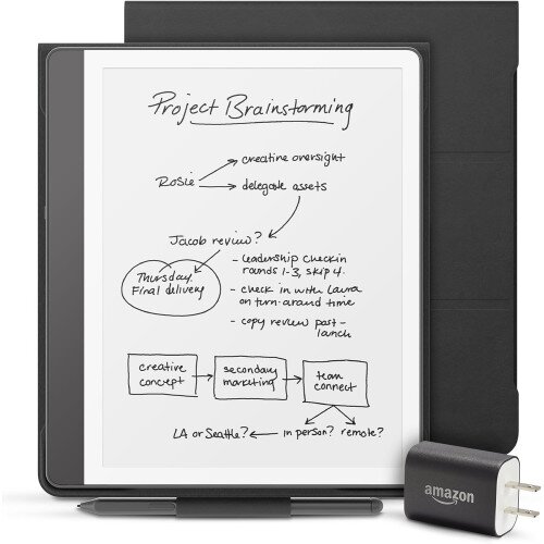 Amazon Kindle Scribe Essentials Bundle - 64GB - Tungsten