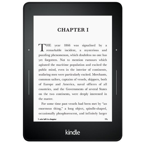 Amazon Kindle Voyage E-Reader 6" High-Resolution Display (300 ppi) with Adaptive Built-in Light PagePress Sensors Wi-Fi
