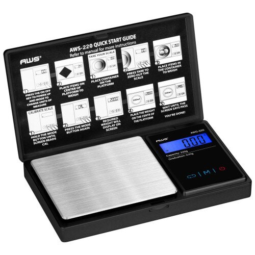 American Weigh AWS 220g Digital Pocket Scale Series