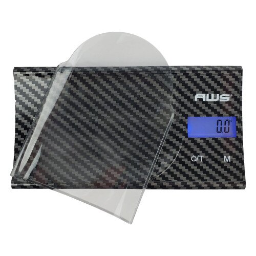 American Weigh Scoop 650g Carbon Fiber Black Digital Pocket Scale