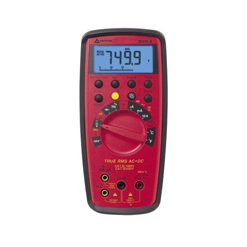 Amprobe 38XR-A TRMS Digital Multimeter with Temperature