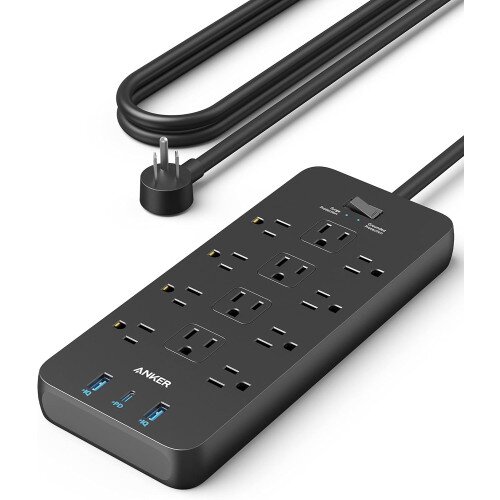 Anker 351 Power Strip - 5FT - Black