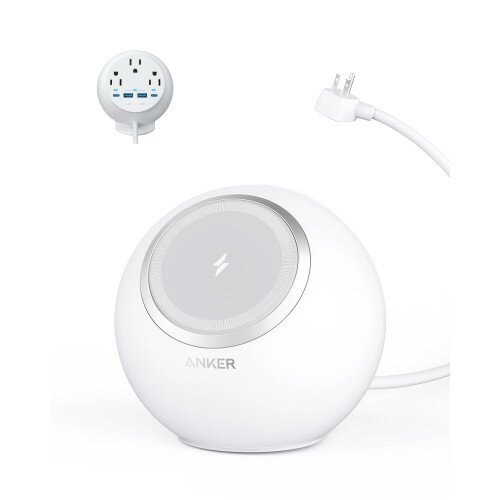 Anker 637 Magnetic Charging Station (MagGo) - Dolomite White