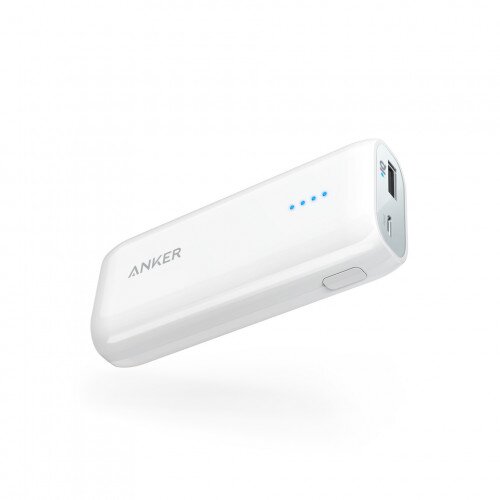 Anker Astro E1 Portable Power Bank - 5200mAh - White