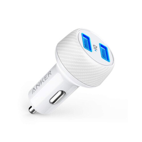 Anker PowerDrive Elite 2 Car Charger - White