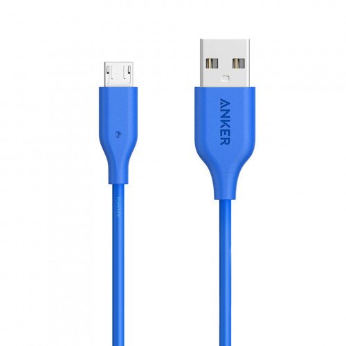 Anker PowerLine 3ft Micro USB Charging Cable - Blue
