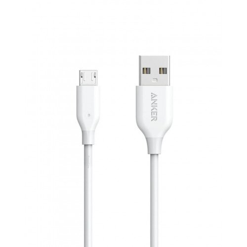 Anker PowerLine 3ft Micro USB Charging Cable - White