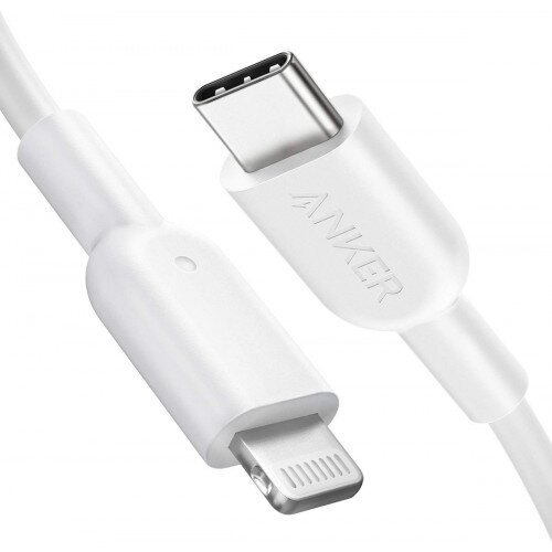 Anker 321 USB-C to Lightning Cable - White