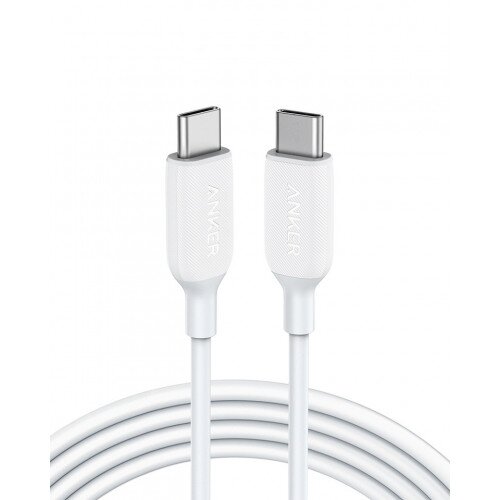 Anker PowerLine III 6ft USB-C to USB-C Cable - White