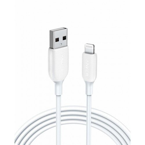 Anker Powerline III Slim and Durable Lightning Cable - 6ft - White