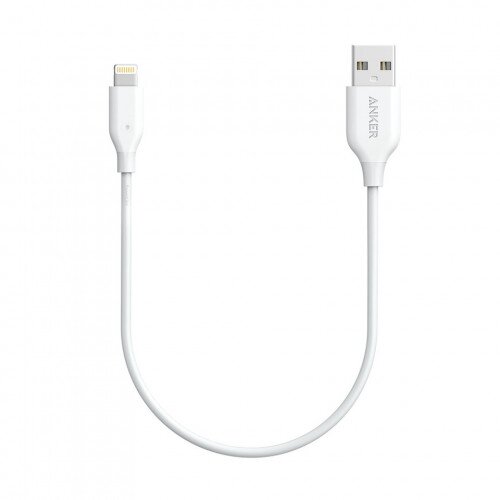 Anker PowerLine Lightning Cable - 1ft - White