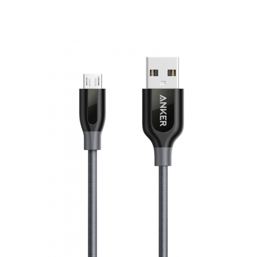 Anker PowerLine+ Micro USB Premium Durable Cable - 3ft - Gray