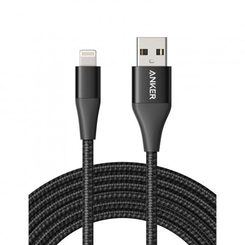 Anker PowerLine+ Ultra-Durable Lightning Cable - 10ft - Black