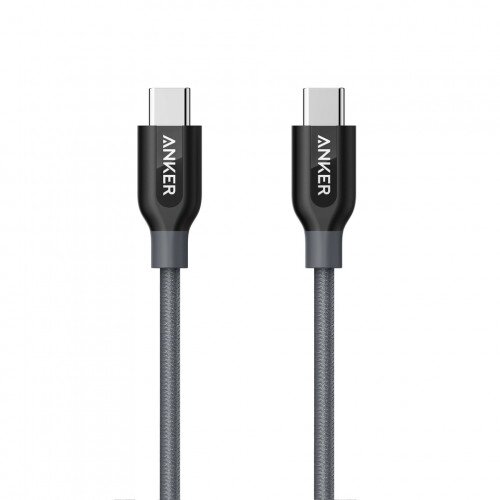 Anker PowerLine+ USB-C to USB-C 2.0 3ft - Gray